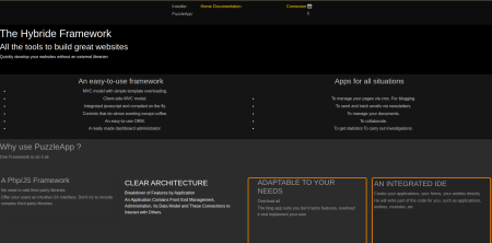 Aperçu du template de site TechAgency