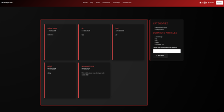 Aperçu du template de site ShopCar